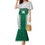 Custom Hawaii Volleyball Family Matching Mermaid Dress and Hawaiian Shirt Hawaiian Kakau Pattern