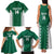 Custom Hawaii Volleyball Family Matching Tank Maxi Dress and Hawaiian Shirt Hawaiian Kakau Pattern