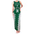Custom Hawaii Volleyball Family Matching Tank Maxi Dress and Hawaiian Shirt Hawaiian Kakau Pattern