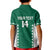 Custom Hawaii Volleyball Kid Polo Shirt Hawaiian Kakau Pattern