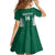 Custom Hawaii Volleyball Kid Short Sleeve Dress Hawaiian Kakau Pattern