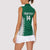 Custom Hawaii Volleyball Women Sleeveless Polo Shirt Hawaiian Kakau Pattern