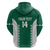 Custom Hawaii Volleyball Zip Hoodie Hawaiian Kakau Pattern