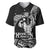 Black Hawaii Ikaika Warrior Baseball Jersey Hawaiian Power