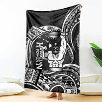 Black Hawaii Ikaika Warrior Blanket Hawaiian Power