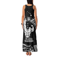 Black Hawaii Ikaika Warrior Family Matching Tank Maxi Dress and Hawaiian Shirt Hawaiian Power