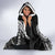 Black Hawaii Ikaika Warrior Hooded Blanket Hawaiian Power