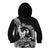 Black Hawaii Ikaika Warrior Kid Hoodie Hawaiian Power