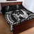 Black Hawaii Ikaika Warrior Quilt Bed Set Hawaiian Power