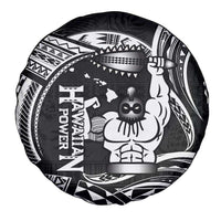 Black Hawaii Ikaika Warrior Spare Tire Cover Hawaiian Power