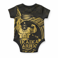 Gold Hawaii Ikaika Warrior Baby Onesie Hawaiian Power LT14 - Polynesian Pride