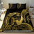 Gold Hawaii Ikaika Warrior Bedding Set Hawaiian Power