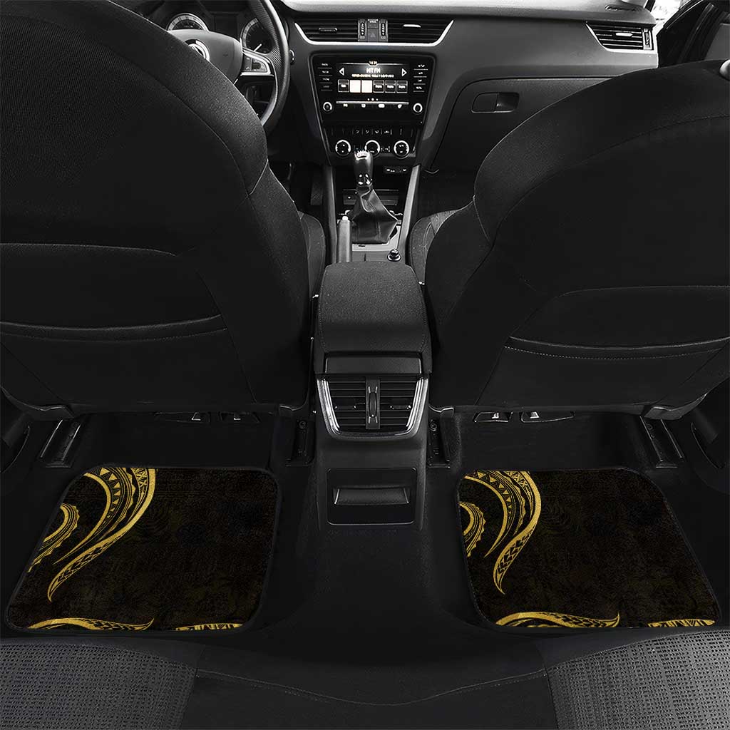 Gold Hawaii Ikaika Warrior Car Mats Hawaiian Power