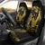 Gold Hawaii Ikaika Warrior Car Seat Cover Hawaiian Power