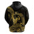 Gold Hawaii Ikaika Warrior Hoodie Hawaiian Power