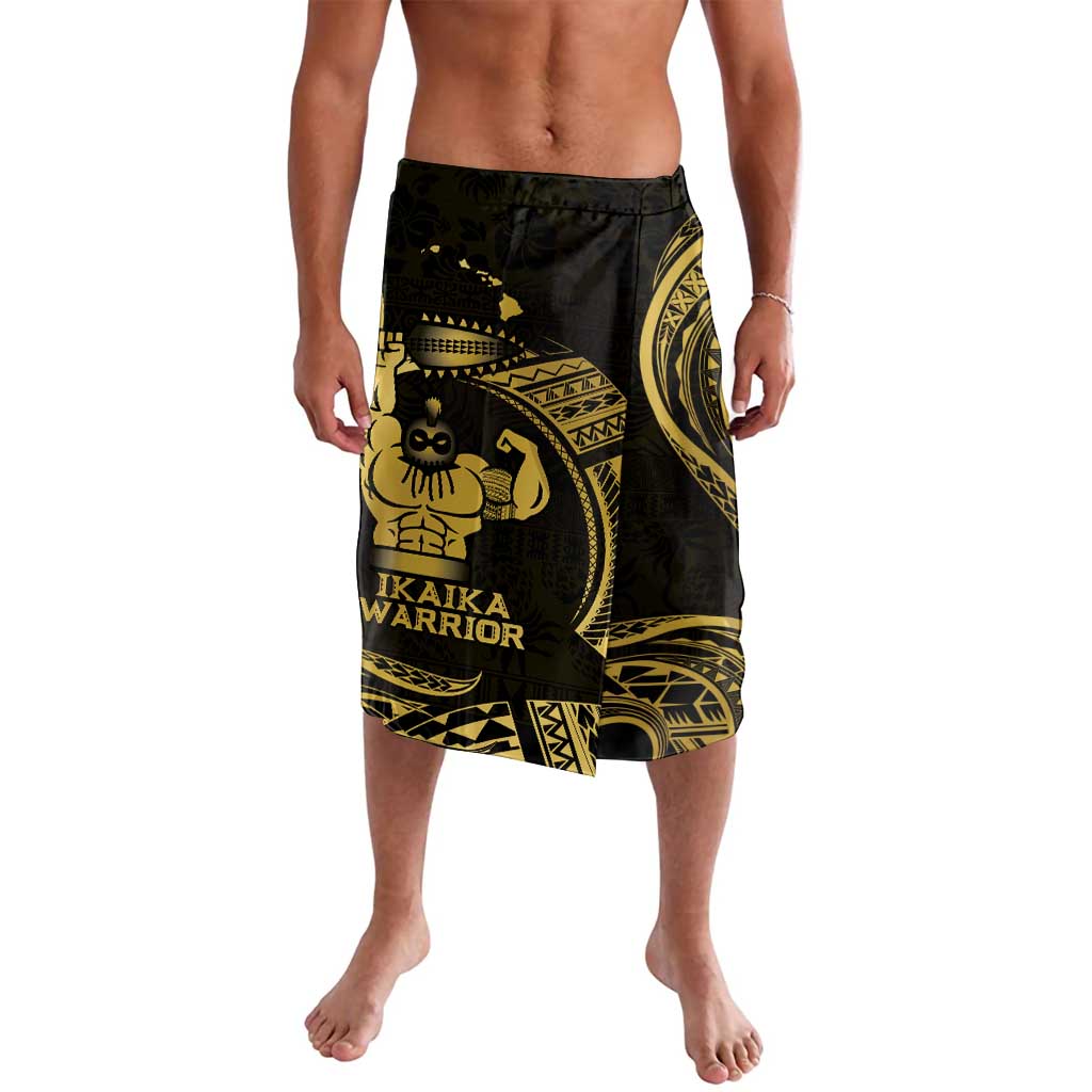 Gold Hawaii Ikaika Warrior Lavalava Hawaiian Power