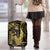 Gold Hawaii Ikaika Warrior Luggage Cover Hawaiian Power