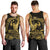 Gold Hawaii Ikaika Warrior Men Tank Top Hawaiian Power