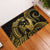 Gold Hawaii Ikaika Warrior Rubber Doormat Hawaiian Power