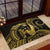 Gold Hawaii Ikaika Warrior Rubber Doormat Hawaiian Power