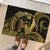 Gold Hawaii Ikaika Warrior Rubber Doormat Hawaiian Power