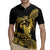 Gold Hawaii Ikaika Warrior Rugby Jersey Hawaiian Power