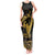 Gold Hawaii Ikaika Warrior Tank Maxi Dress Hawaiian Power