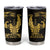 Gold Hawaii Ikaika Warrior Tumbler Cup Hawaiian Power