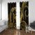 Gold Hawaii Ikaika Warrior Window Curtain Hawaiian Power