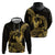 Gold Hawaii Ikaika Warrior Zip Hoodie Hawaiian Power