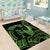 Green Hawaii Ikaika Warrior Area Rug Hawaiian Power