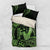 Green Hawaii Ikaika Warrior Bedding Set Hawaiian Power