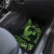 Green Hawaii Ikaika Warrior Car Mats Hawaiian Power