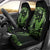 Green Hawaii Ikaika Warrior Car Seat Cover Hawaiian Power