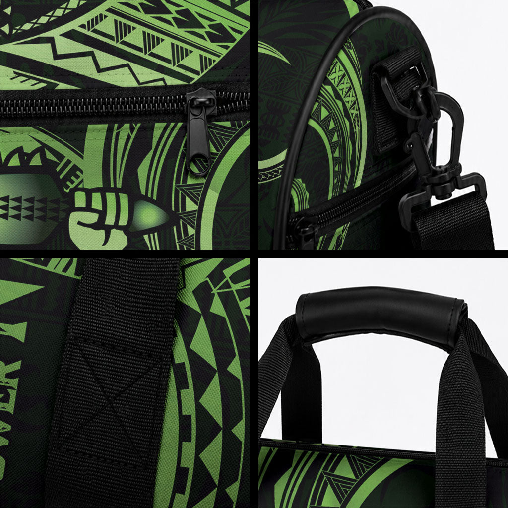 Green Hawaii Ikaika Warrior Duffle Bag Hawaiian Power LT14 - Polynesian Pride