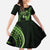 Green Hawaii Ikaika Warrior Family Matching Mermaid Dress and Hawaiian Shirt Hawaiian Power