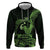 Green Hawaii Ikaika Warrior Hoodie Hawaiian Power