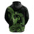 Green Hawaii Ikaika Warrior Hoodie Hawaiian Power