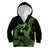 Green Hawaii Ikaika Warrior Kid Hoodie Hawaiian Power