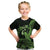 Green Hawaii Ikaika Warrior Kid T Shirt Hawaiian Power