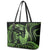 Green Hawaii Ikaika Warrior Leather Tote Bag Hawaiian Power