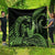 Green Hawaii Ikaika Warrior Quilt Hawaiian Power