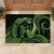 Green Hawaii Ikaika Warrior Rubber Doormat Hawaiian Power