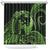 Green Hawaii Ikaika Warrior Shower Curtain Hawaiian Power