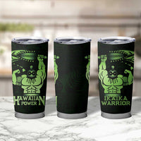 Green Hawaii Ikaika Warrior Tumbler Cup Hawaiian Power