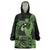 Green Hawaii Ikaika Warrior Wearable Blanket Hoodie Hawaiian Power