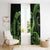 Green Hawaii Ikaika Warrior Window Curtain Hawaiian Power