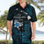 Personalised Hawaii King Kamehameha Day Hawaiian Shirt Plumeria With Kakau Pattern - Blue