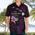 Personalised Hawaii King Kamehameha Day Hawaiian Shirt Plumeria With Kakau Pattern - Purple