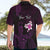 Personalised Hawaii King Kamehameha Day Hawaiian Shirt Plumeria With Kakau Pattern - Purple